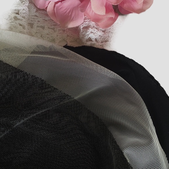 ALEXIA ADMOR THE BLACK AND WHITE TULLE BALL GOWN - Picture 4 of 16